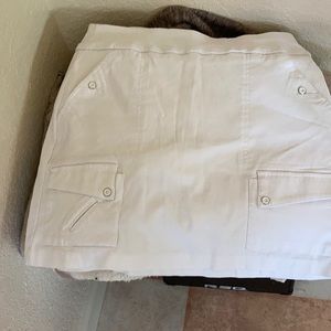Jamie saddock size 6 white tennis skirt